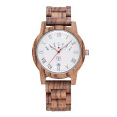 Handmade colorful wood material Quartz Watch
