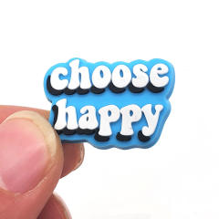 PVC 20 design soft shoes charms for crocs