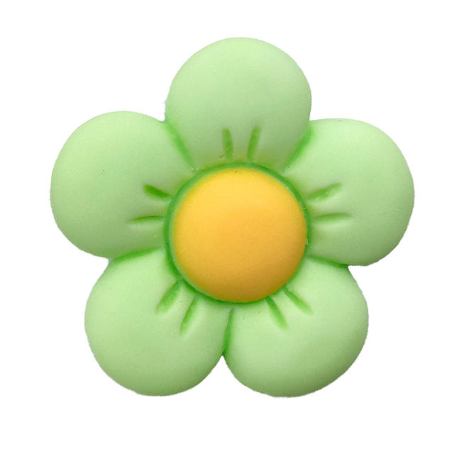 Sweet resin flower shoes charms for crocs
