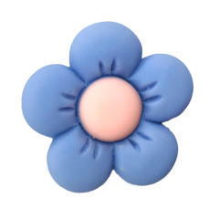 Sweet resin flower shoes charms for crocs