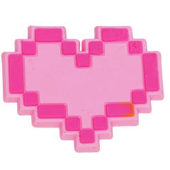 INS sweet pink color sereis PVC soft shoes charms for crocs 30pcs random