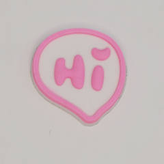 INS sweet pink color sereis PVC soft shoes charms for crocs 30pcs random