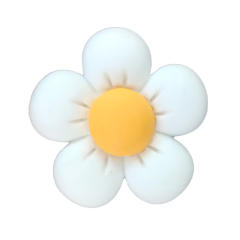 Sweet resin flower shoes charms for crocs