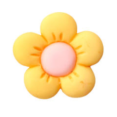Sweet resin flower shoes charms for crocs