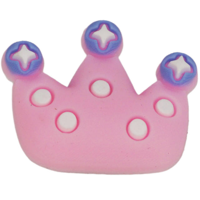INS sweet pink color sereis PVC soft shoes charms for crocs 30pcs random