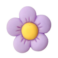 Sweet resin flower shoes charms for crocs