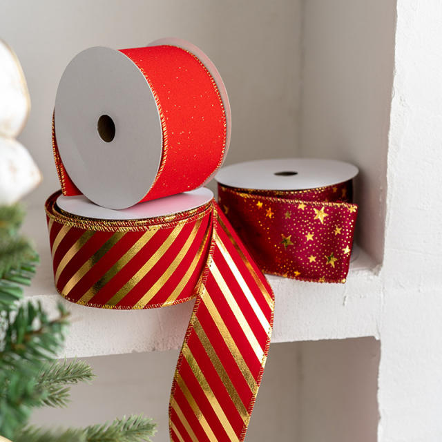 10 yard christmas decoration ribbow roll