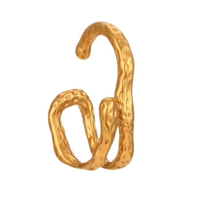 1pcs Vintage stainless steel ear wrap ear cuff for women