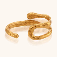 1pcs Vintage stainless steel ear wrap ear cuff for women