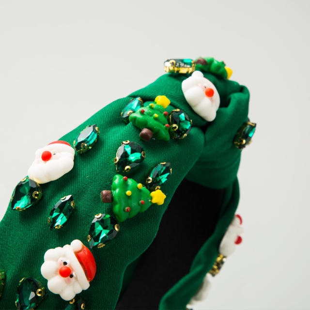 Christmas knotted headband