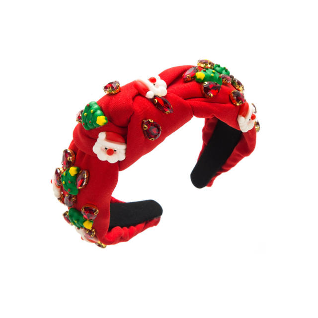 Christmas knotted headband