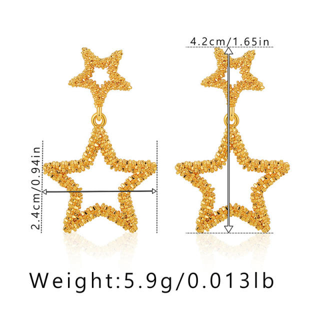 Delicate diamond gold color christmas gift real gold plated necklace earrings