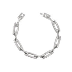 Concise easy match stainless steel chain necklace bracelet