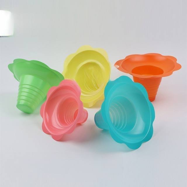 4oz/8oz Disposable summer snow cone cups