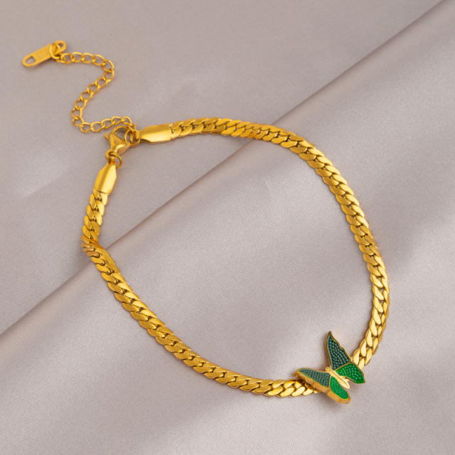 18KG dainty stainless steel anklet