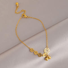 18KG dainty stainless steel anklet