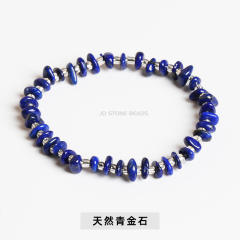 Natural crystal bead elastic bracelet for women