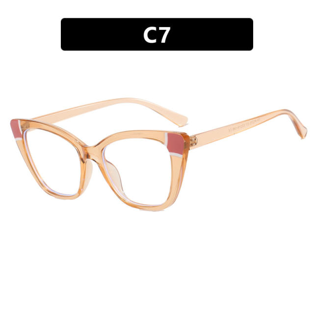 TR90 contrast color super light anti blue light reading glasses