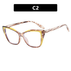 Classic cat eye shape anti blue light reading glasses