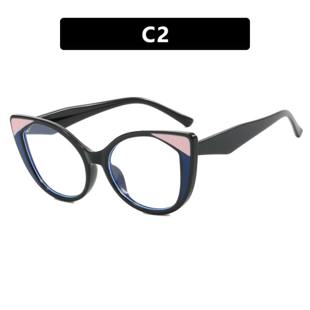 TR90 personality anti blue light reading glasses for women