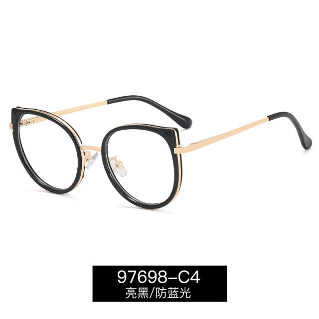 Classic cat eye shape anti blue light women reading glasses