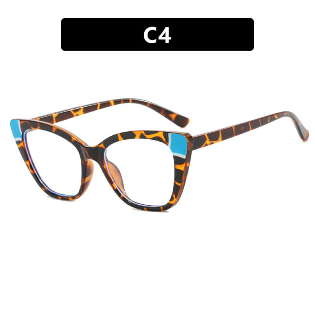 TR90 contrast color super light anti blue light reading glasses
