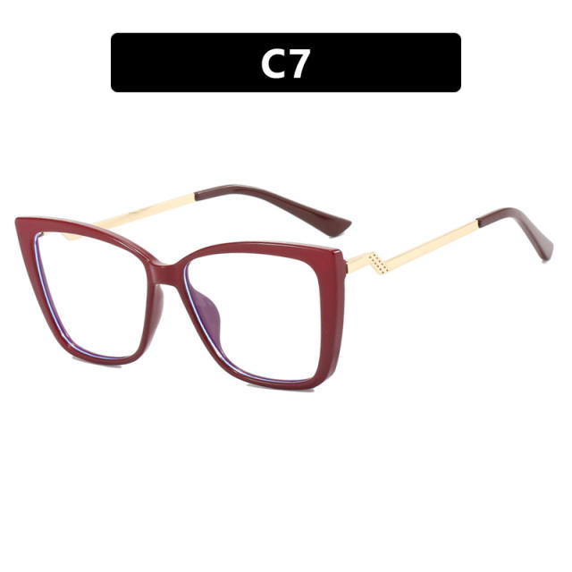 TR90 ins easy match anti blue light reading glasses for women