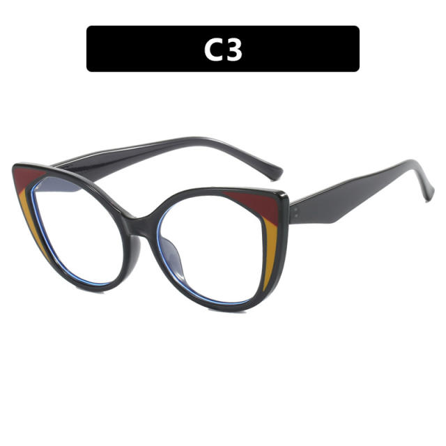 TR90 personality anti blue light reading glasses for women