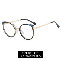Classic cat eye shape anti blue light women reading glasses