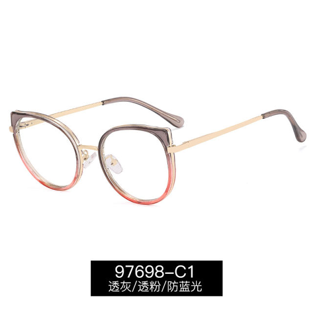 Classic cat eye shape anti blue light women reading glasses