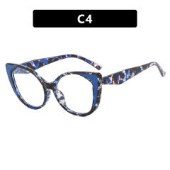TR90 personality anti blue light reading glasses for women