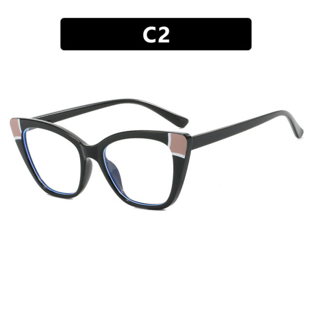 TR90 contrast color super light anti blue light reading glasses