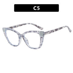 TR90 contrast color super light anti blue light reading glasses
