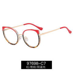 Classic cat eye shape anti blue light women reading glasses