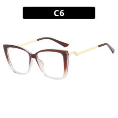 TR90 ins easy match anti blue light reading glasses for women
