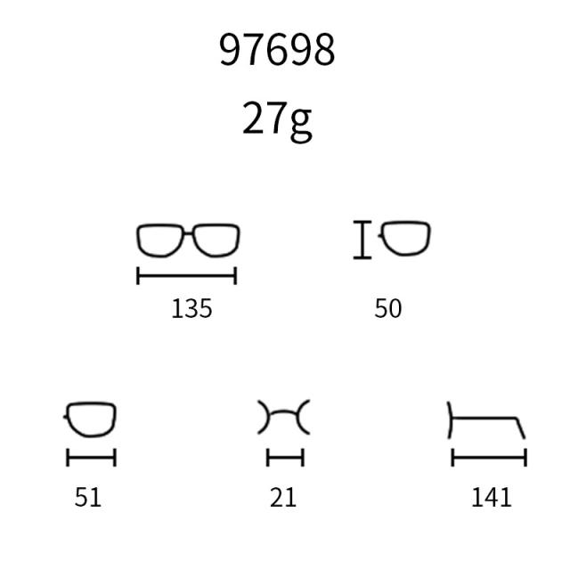 Classic cat eye shape anti blue light women reading glasses