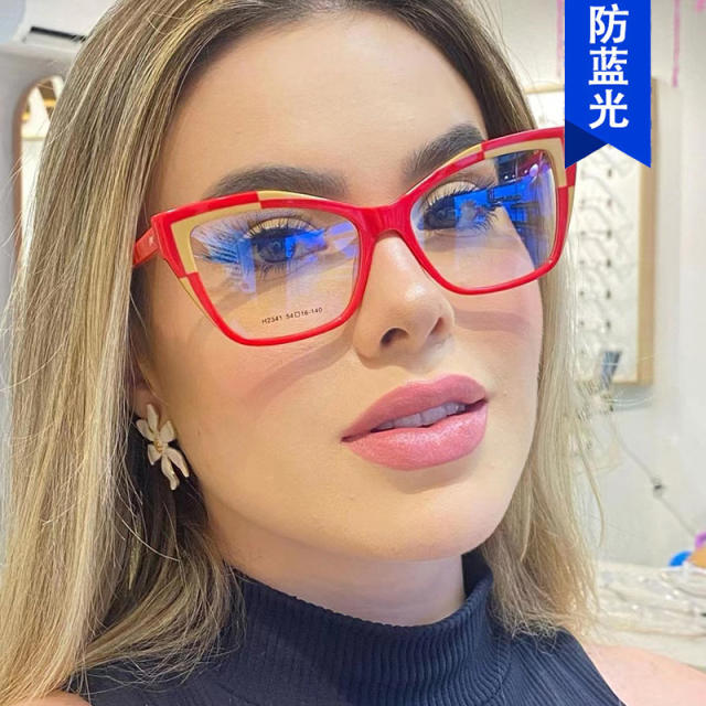 Classic cat eye shape anti blue light reading glasses