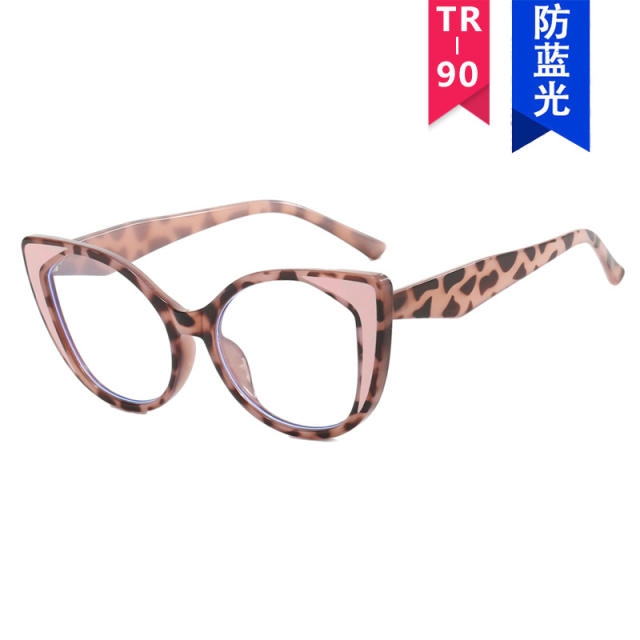 TR90 personality anti blue light reading glasses for women