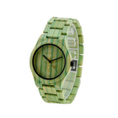 Personality colorful wooden watches for men