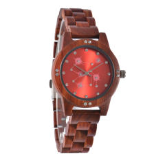 Delicate shiny starry sky wooden watches for women