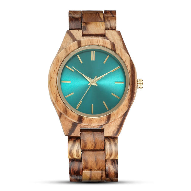 Hot sale wooden material watches for women without wood box