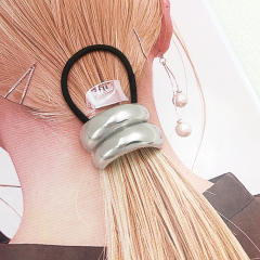 Occident fashion metal accessory easy match women hair ties