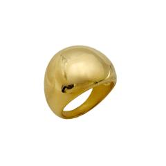 Chunky geometric ball design stainless steel finger rings