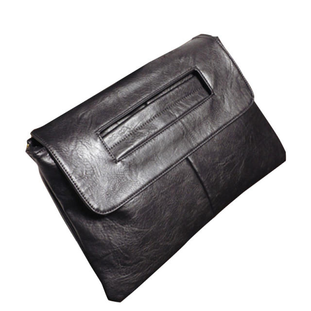Large capcaity PU material women clutch bag envelop bag