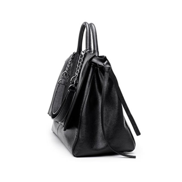 Pop large capacity PU leather women tote bag