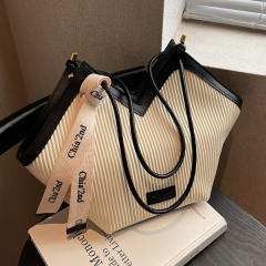 Korean fashion casual large capacity women tote bag