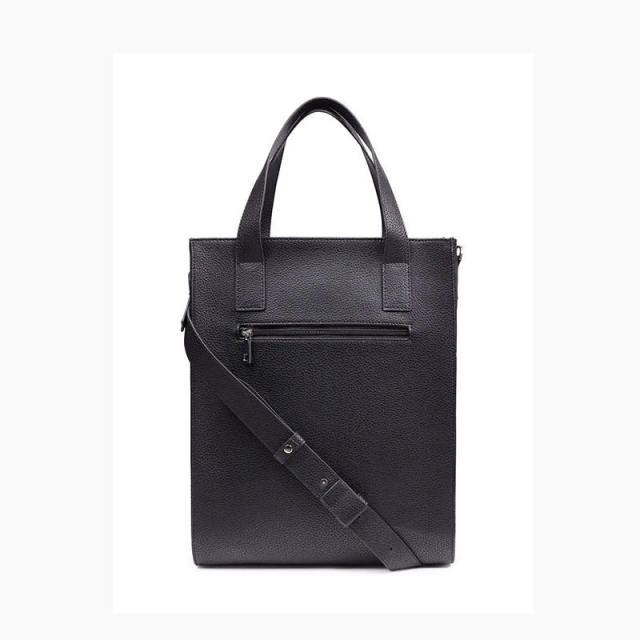 Large capacity plain color laptop bag crossbody bag handbag