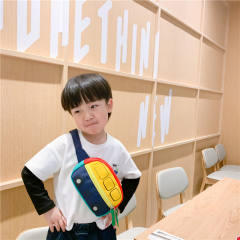Funny casual car shape cute chest bag for kids