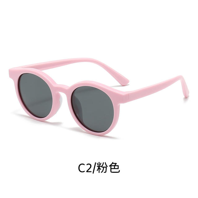 Candy color easy match Polarized sunglasses for kids