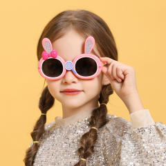 Cartoon bunny ear cute sunglasses for kids